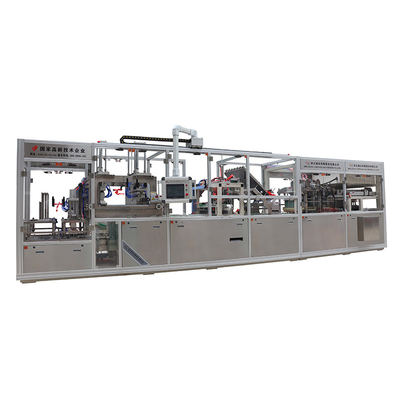 Máquina empacadora de blister automática de tipo lineal
